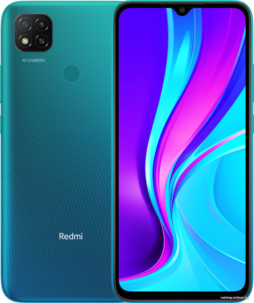 Смартфон Xiaomi Redmi 9C 2GB/32GB международная версия (зеленый)