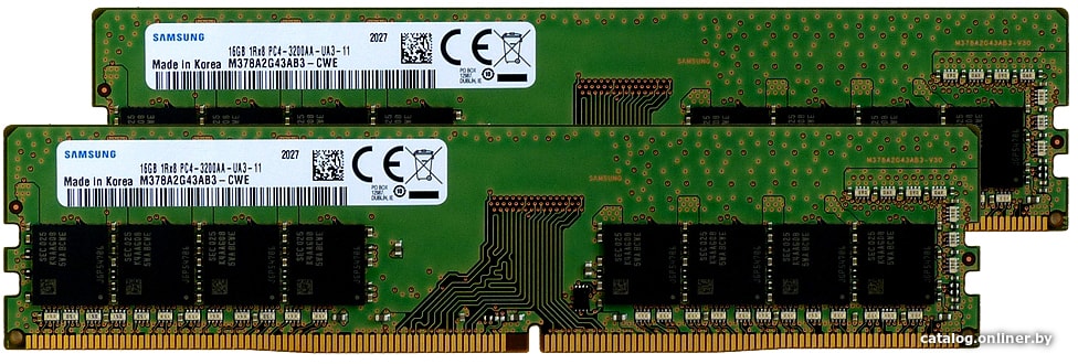Оперативная память Samsung 16GB DDR4 PC4-25600 M378A2G43AB3-CWE
