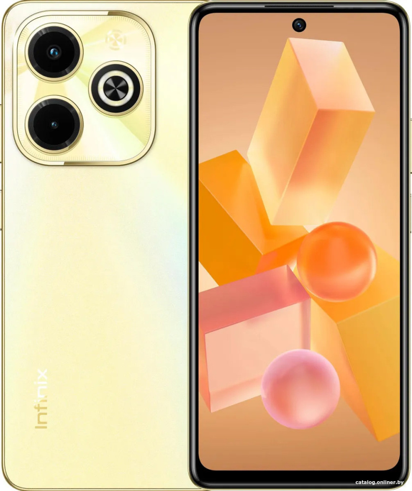 Смартфон Infinix Hot 40i X6528B 8GB/128GB (золотистый)