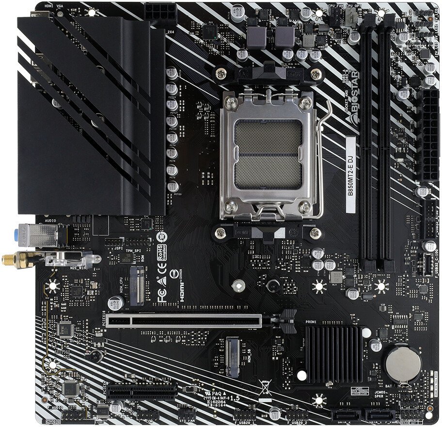 Материнская плата BIOSTAR B850MT2-E DJ Ver. 6.1