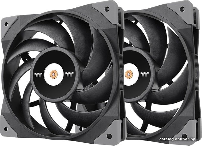 Комплект вентиляторов для корпуса Thermaltake ToughFan 12 2-Fan Pack CL-F082-PL12BL-A