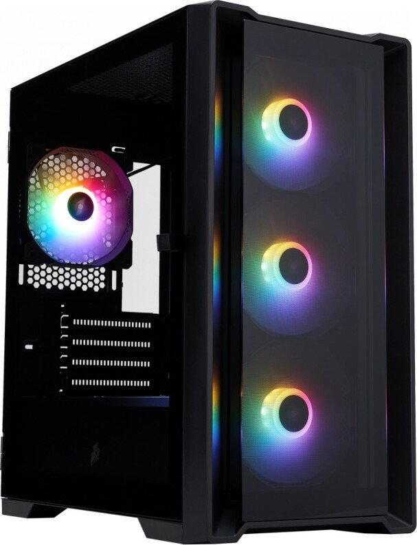 Корпус 1stPlayer TRILOBITE T4-G FRGB (черный)