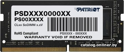 Patriot 8GB DDR4 SODIMM PC4-25600 PSD48G32002S