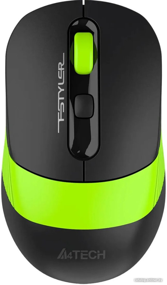 Мышь A4Tech Fstyler FG10CS Air (черный/зеленый)