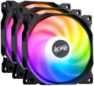 XPG Vento 120x3 ARGB PWM (черный) XPG Vento 120x3 ARGB PWM (черный)