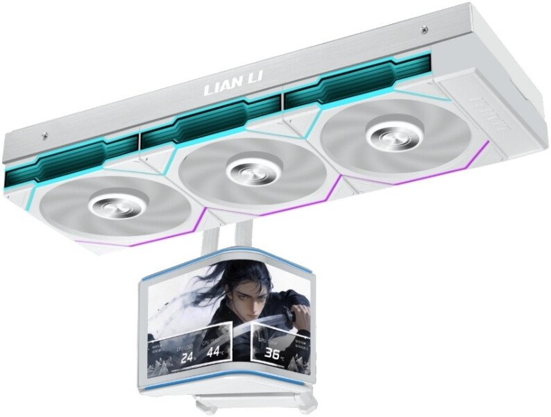 Система жидкостного охлаждения для процессора Lian Li HydroShift II OLED Curved 360TL GHS2OLDC36TW G