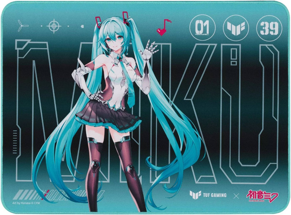 Коврик для мыши ASUS TUF Gaming P1 Hatsune Miku Edition