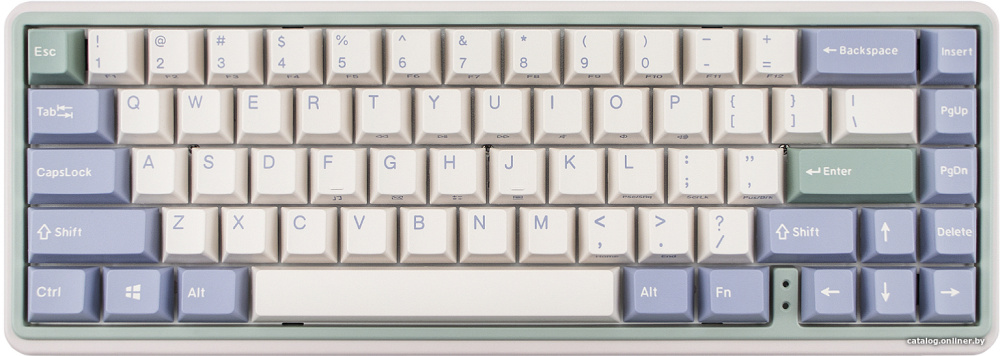 Клавиатура Varmilo Minilo Eucalyptus VXB67 (EC Rose V2, нет кириллицы)