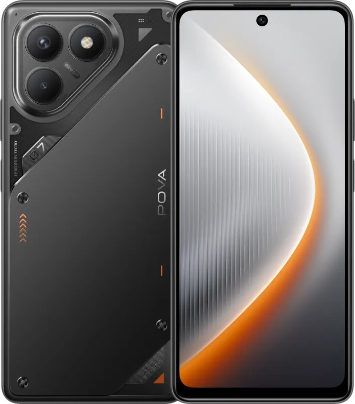 Телефон Tecno Pova 7 Neo 8GB/128GB (индустриальный черный)