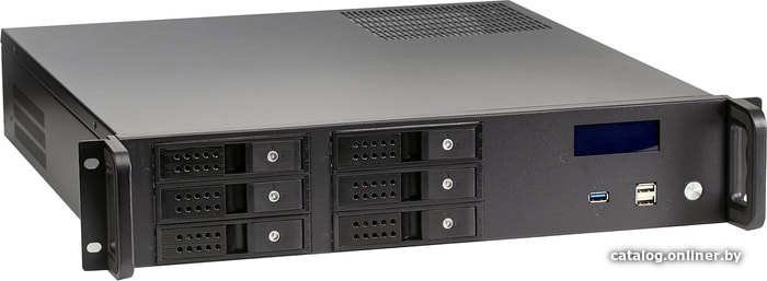 Корпус ExeGate 2U480-HS06 EX279705RUS