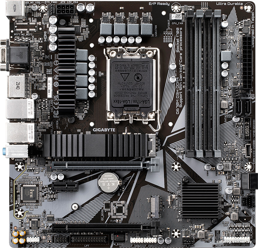 Gigabyte Q670M D3H DDR4 (rev. 1.0)