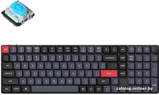 Клавиатура Keychron K17 Pro (Gateron Low Profile Blue)
