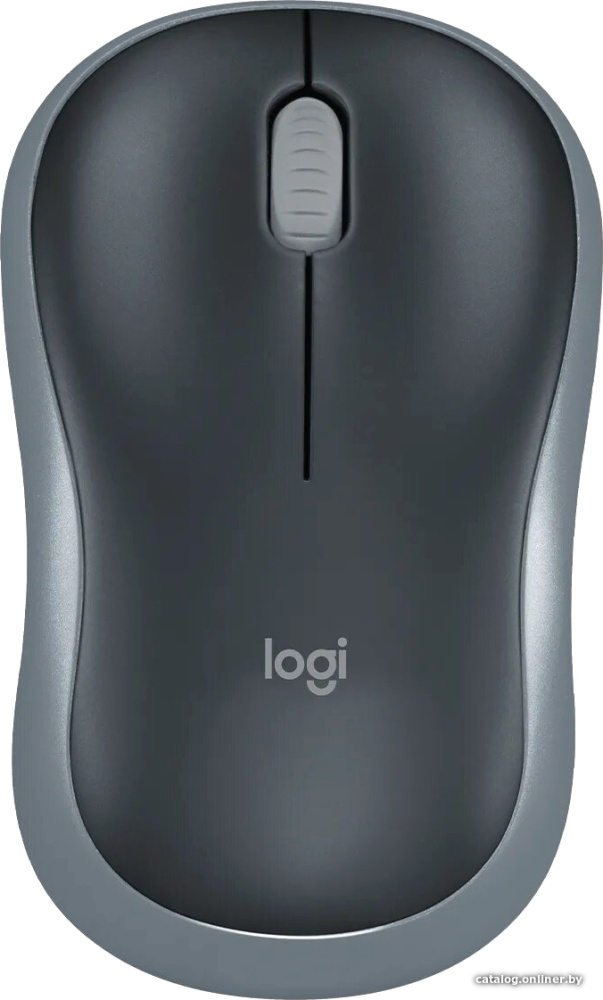 Мышь Logitech M186 (черный/серый)