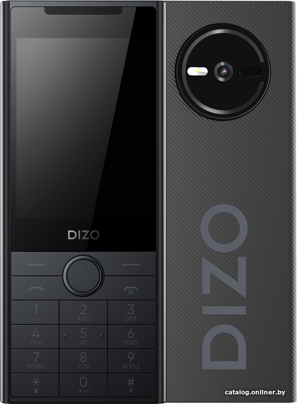 Кнопочный телефон Dizo Star 500 (черный)