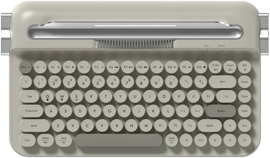 Клавиатура Ajazz AF84 (белый/серый)