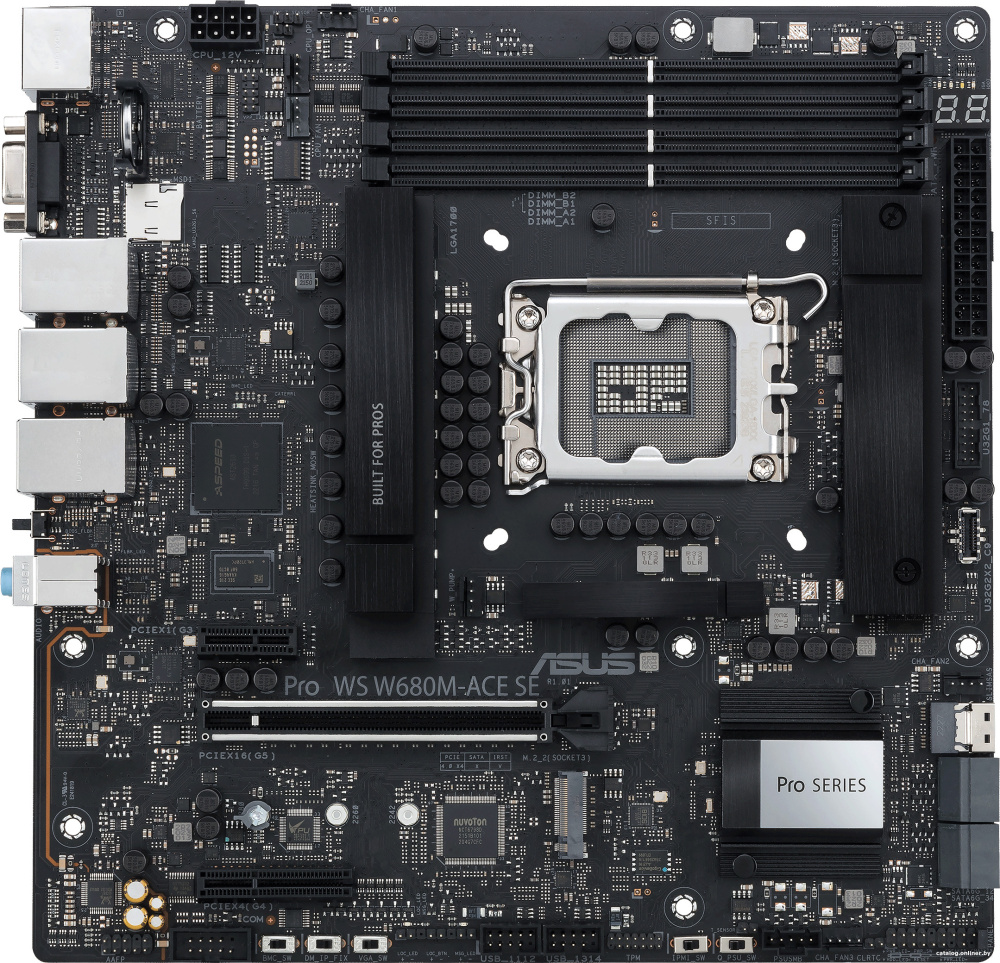 Материнская плата ASUS Pro WS W680M-ACE SE