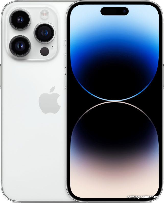 Смартфон Apple iPhone 14 Pro 128GB (серебристый)