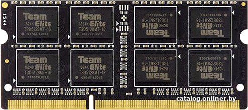 Оперативная память Team Elite 16GB DDR4 SODIMM PC4-25600 TED416G3200C22-S01