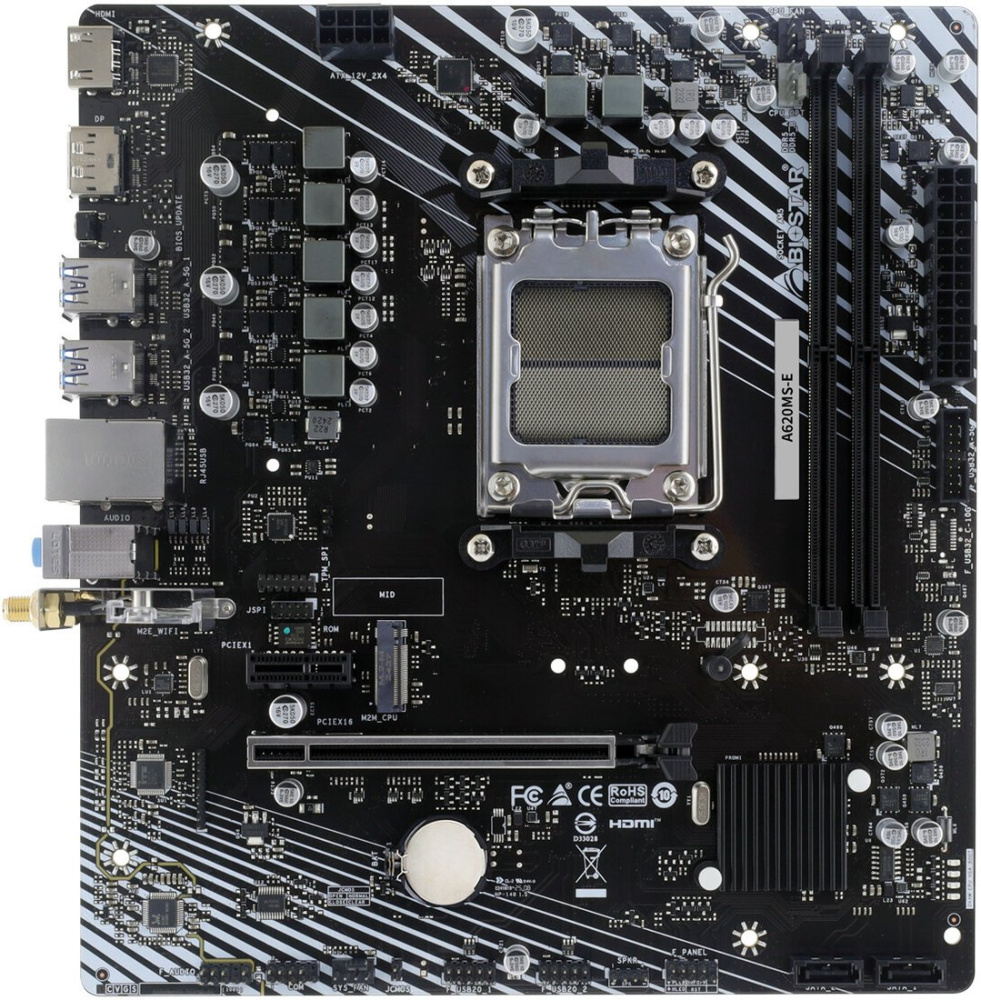 Материнская плата BIOSTAR A620MS-E Ver. 6.0