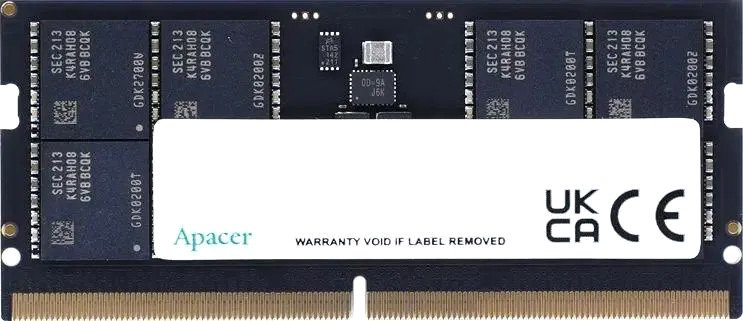 Оперативная память Apacer 16ГБ DDR5 SODIMM 5600 МГц AS16GHB56CVBBGH