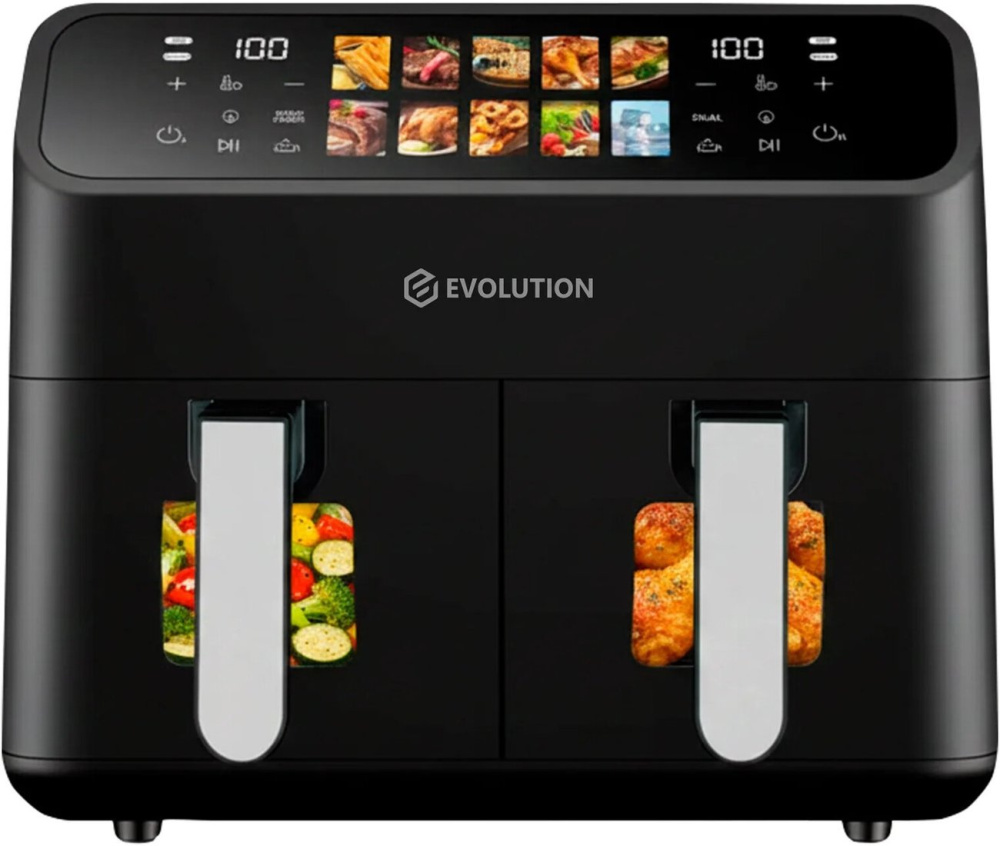 Аэрогриль (аэрофритюрница) Evolution AIRO 9800ТW Dual