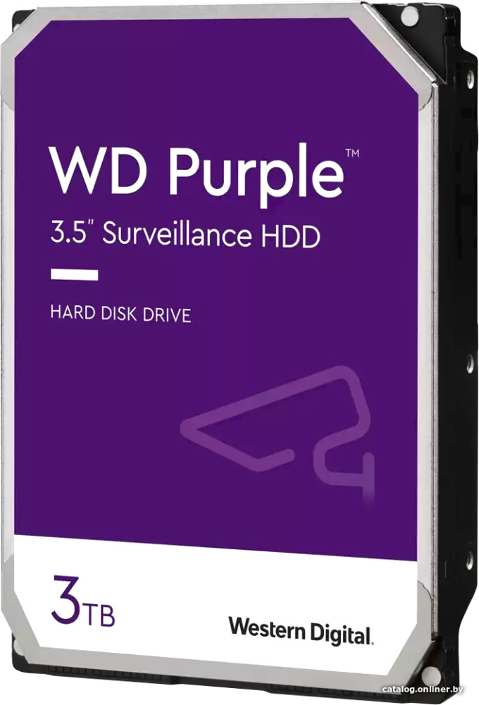 Жесткий диск WD Purple Surveillance 3TB WD33PURZ