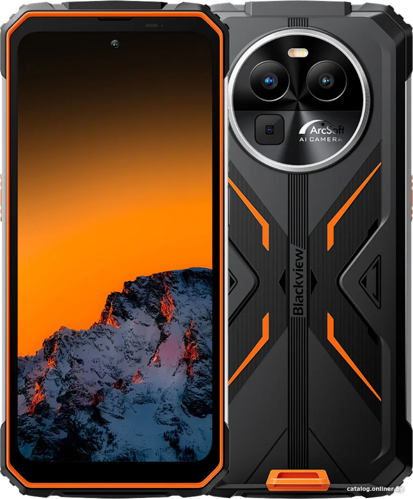 Смартфон Blackview BV8100 (оранжевый)