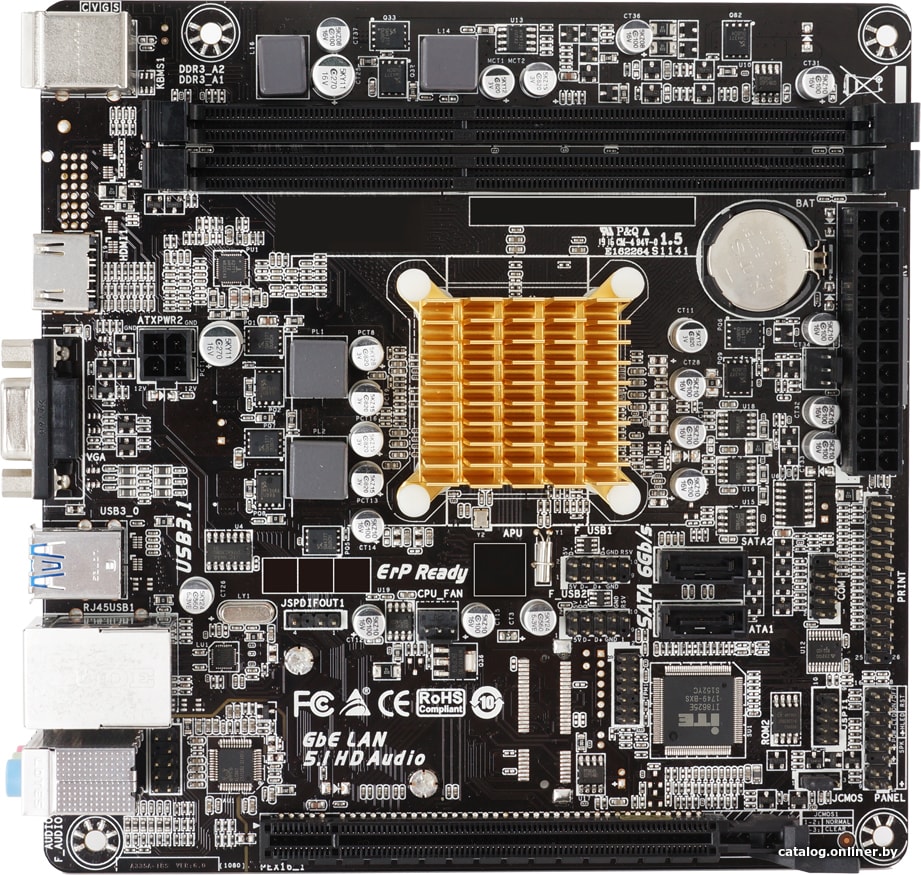 Материнская плата BIOSTAR A68N-2100K Ver. 6.1