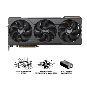 TUF Gaming GeForce RTX 4090 OC Edition 24GB GDDR6X TUF-RTX4090-O24G-GAMING