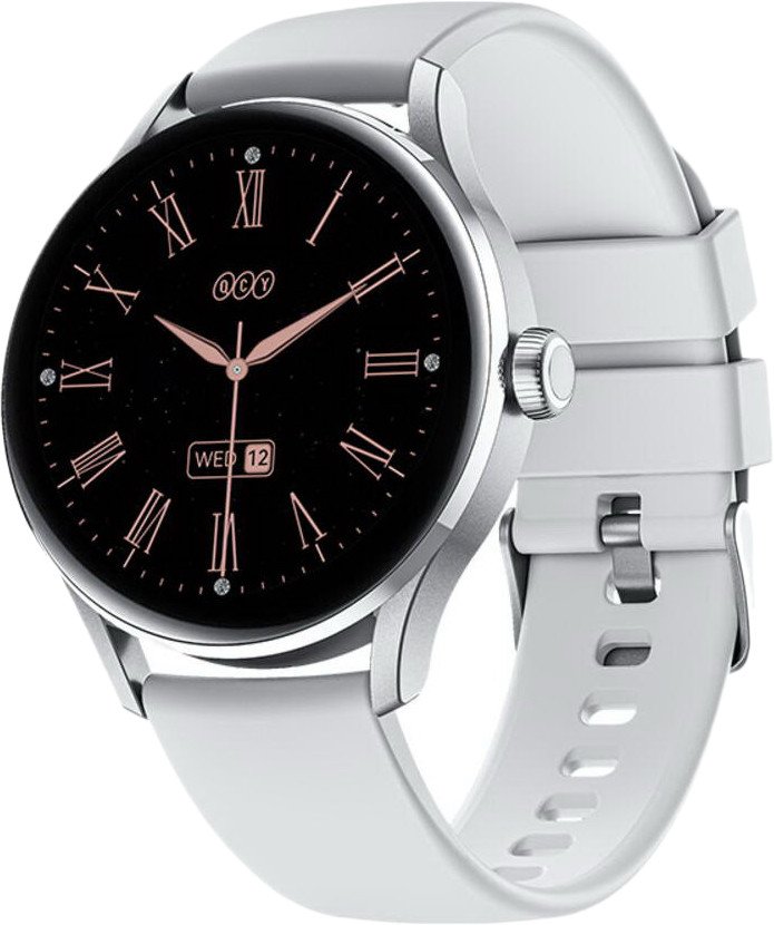 Умные часы QCY Watch Elite (серебристый)