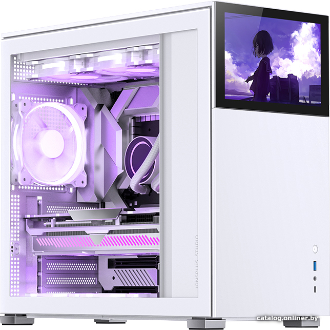 Корпус Jonsbo D41 STD Screen (белый)