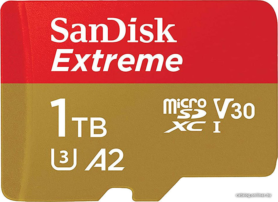 Карта памяти SanDisk Extreme microSDXC SDSQXAV-1T00-GN6MN 1TB