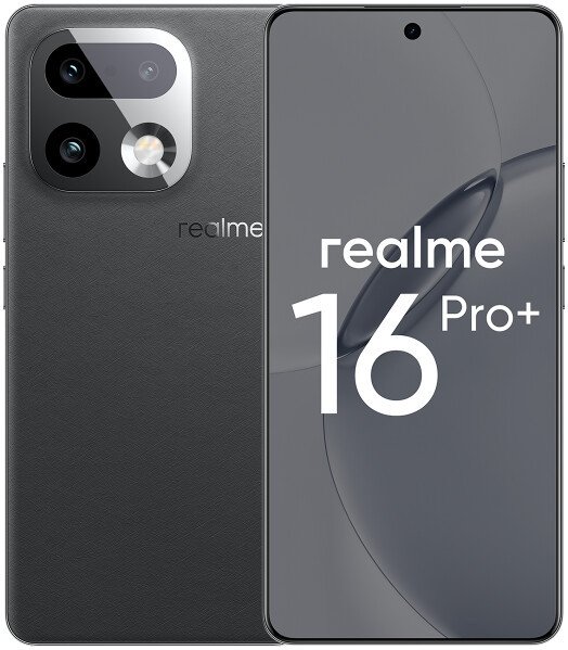 Телефон Realme 16 Pro+ 5G 8GB/256GB международная версия (серый)