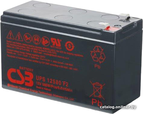Аккумулятор для ИБП CSB Battery UPS12580 F2 (12В/10.5 А·ч)