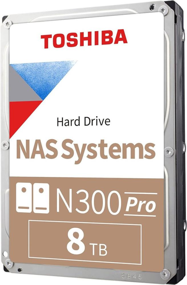 Жесткий диск Toshiba N300 Pro 8TB HDWG780AZSTB