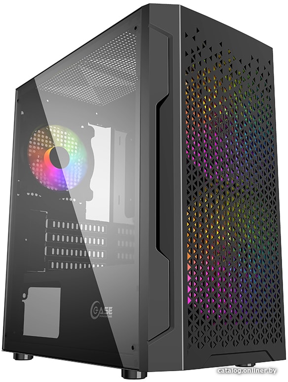 Корпус Powercase Mistral Micro Z3B Mesh LED