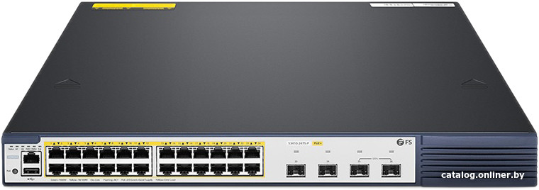 Управляемый коммутатор уровня 2+ FS S3410-24TS-P