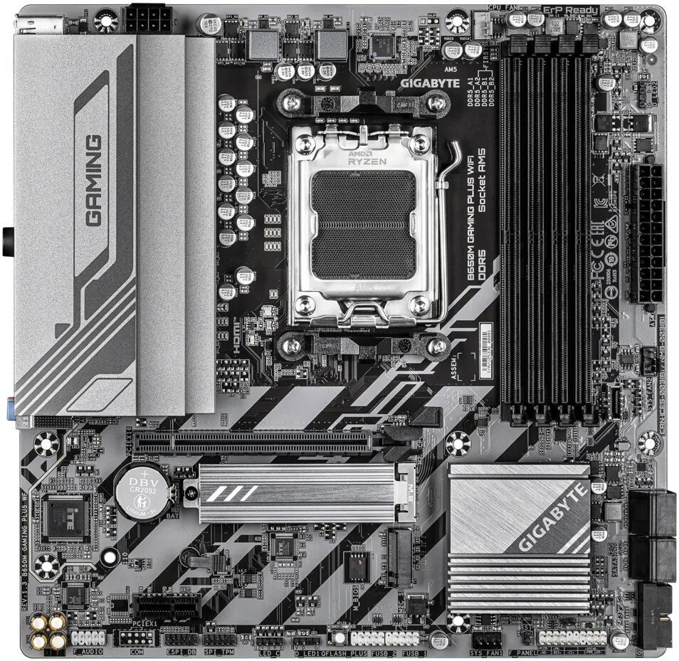 Материнская плата Gigabyte B650M Gaming Plus WiFi (rev. 1.3)