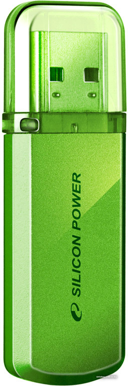 USB Flash Silicon-Power Helios 101 Green 64GB (SP064GBUF2101V1N)