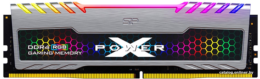 Оперативная память Silicon-Power XPower Turbine RGB 8GB DDR4 PC4-28800 SP008GXLZU360BSB