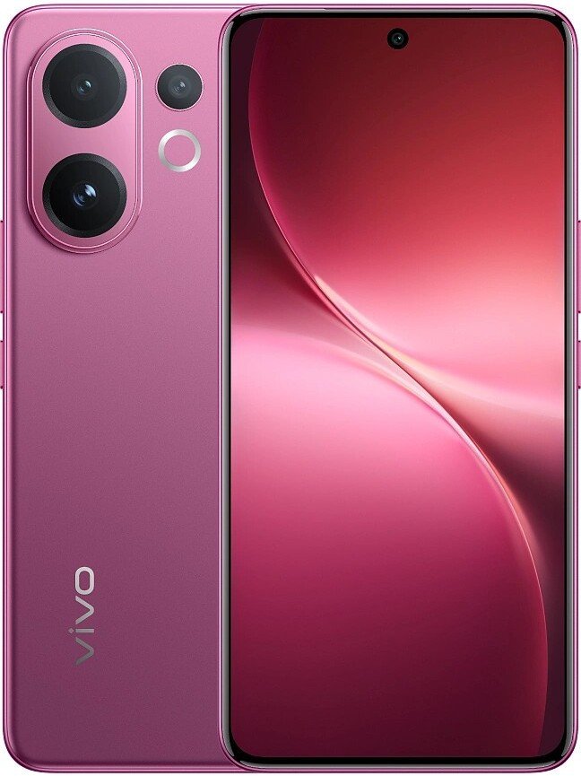 Телефон Vivo V60 12GB/512GB международная версия (черничный мусс)