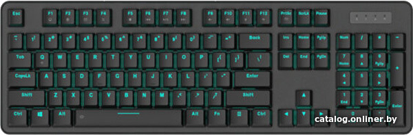 Клавиатура Dareu EK810G (Dareu Red, черный)