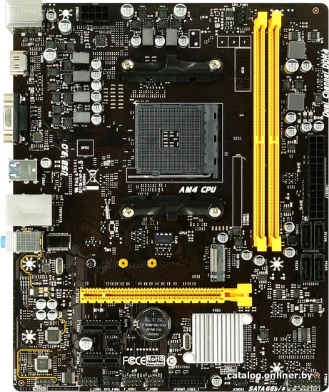 Материнская плата BIOSTAR B450MH Ver. 6.x