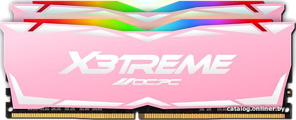 Оперативная память OCPC X3 RGB Pink 2x8ГБ DDR4 3600 МГц MMX3A2K16GD436C18PK