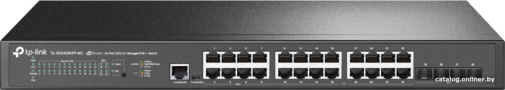 Управляемый коммутатор 2-го уровня TP-Link TL-SG3428XPP-M2