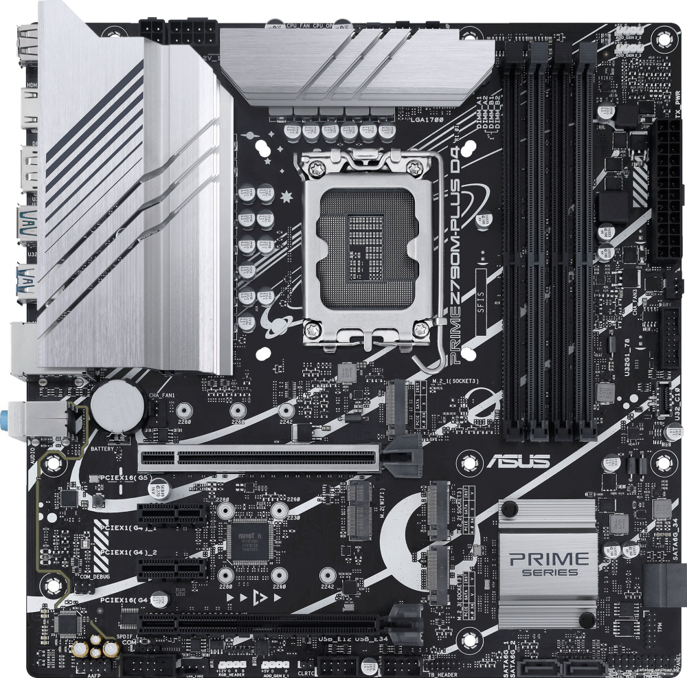 Материнская плата ASUS Prime Z790M-PLUS D4