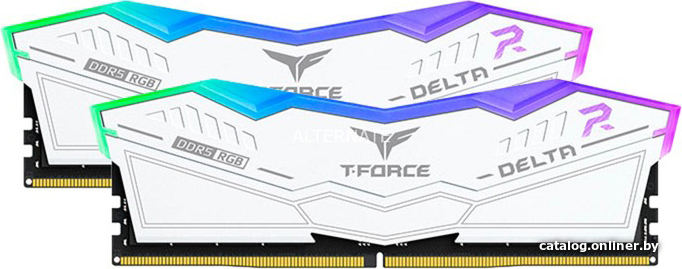 Оперативная память Team T-Force Delta RGB 2x48ГБ DDR5 6800 МГц FF4D596G6800HC36DDC01