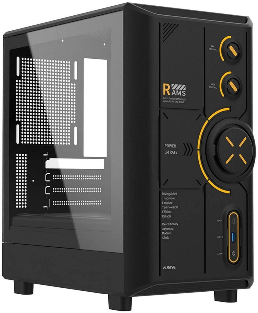Корпус ALSEYE RAMS 2.0 240 (черный)