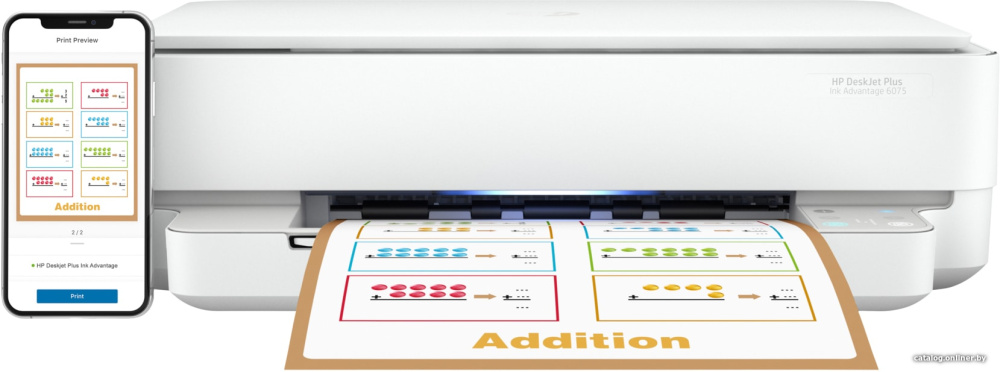 МФУ HP DeskJet Plus Ink Advantage 6075 5SE22C