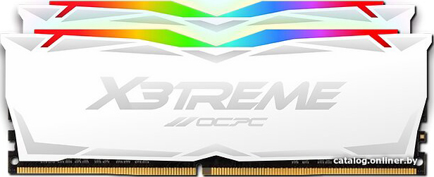 Оперативная память OCPC X3 RGB White 2x16ГБ DDR4 3600 МГц MMX3A2K32GD436C18W